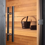 Auroom Garda Outdoor Cabin Sauna - Black Thermo - Pine - Heracles Wellness