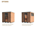 Auroom Garda Outdoor Cabin Sauna - Thermo - Pine - Heracles Wellness