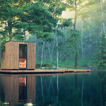 Auroom Garda Outdoor Cabin Sauna - Thermo - Pine - Heracles Wellness