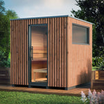 Auroom Garda Outdoor Cabin Sauna - Thermo - Pine - Heracles Wellness