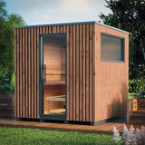 Auroom Garda Outdoor Cabin Sauna - Thermo - Pine - Heracles Wellness