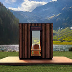 Auroom Garda Outdoor Cabin Sauna - Thermo - Pine - Heracles Wellness