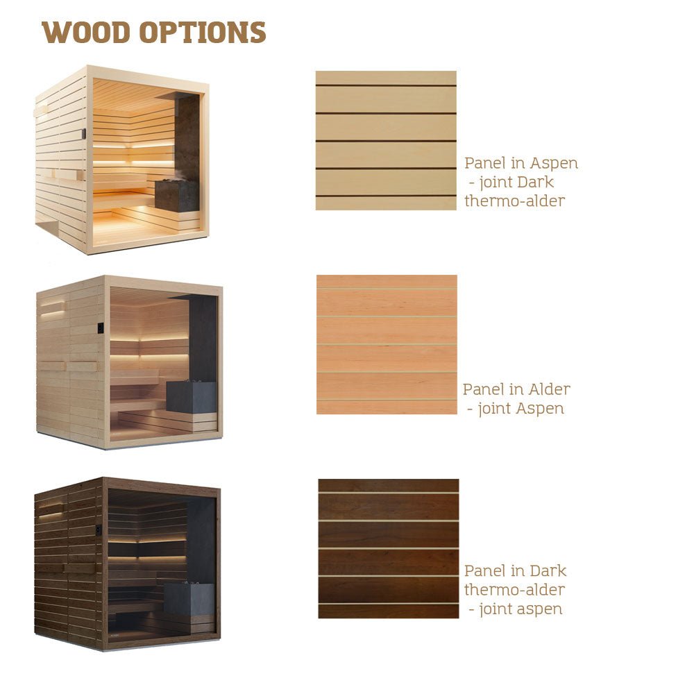 Auroom Lumina Cabin Sauna Kit - Heracles Wellness