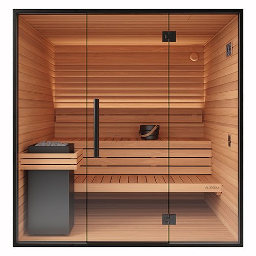 Auroom Mira L Cabin Sauna Kit - Natural - Heracles Wellness