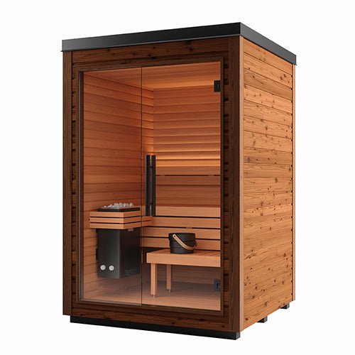 Auroom Mira S Cabin Sauna Kit - Natural - Heracles Wellness