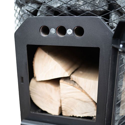 Cozy Heat O Thru-Wall Sauna Stove - Heracles Wellness