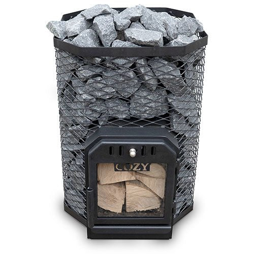 Cozy Heat Thru-Wall Sauna Stove - Heracles Wellness