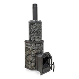 Cozy Heat Thru-Wall Sauna Stove - Heracles Wellness