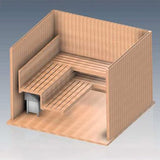 EOS Invisio Midi 208/3 Sauna Heater - Heracles Wellness