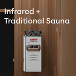 Finnmark FD - 4 Trinity Infrared & Steam Sauna Combo - Heracles Wellness