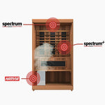 Finnmark FD - 4 Trinity Infrared & Steam Sauna Combo - Heracles Wellness