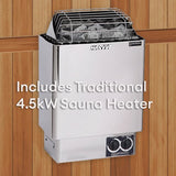 Finnmark FD - 5 Trinity XL Infrared & Steam Sauna Combo - Heracles Wellness