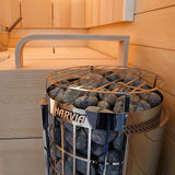 Harvia Cilindro PC80 w/ Built - In Controls - Heracles Wellness