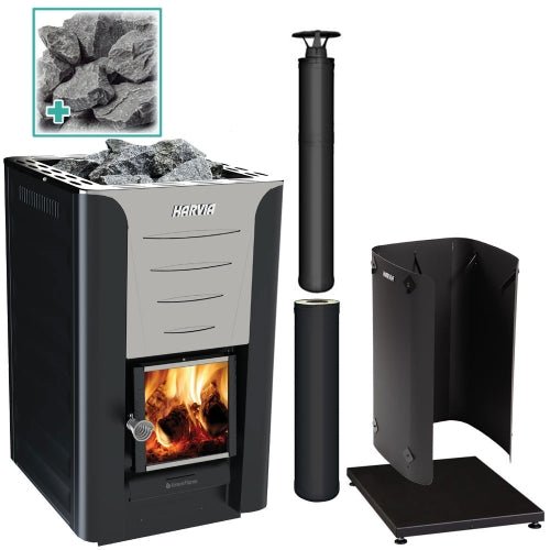 Harvia Pro 20 BK Pkg - Heracles Wellness