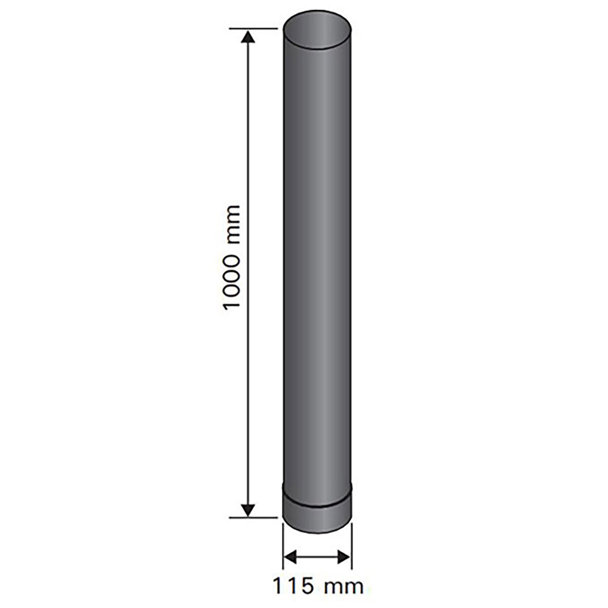 Harvia Smoke Pipe WZ - Heracles Wellness