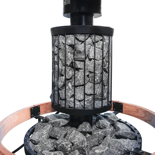 Harvia Legend 150 SS WH 16kW Bundle product image showing the sauna heater or heater finish option.
