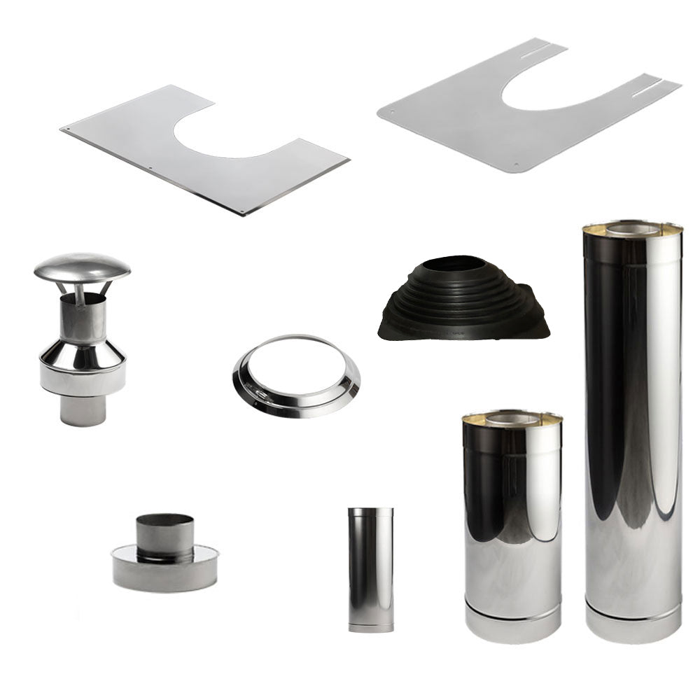 HUUM Barrel Sauna Chimney Kit - Heracles Wellness