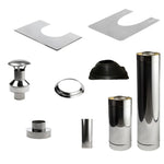 HUUM Barrel Sauna Chimney Kit - Heracles Wellness