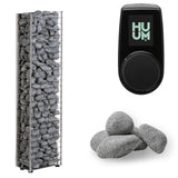 HUUM CLIFF 6kW Bundle product image showing the sauna heater or heater finish option.