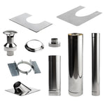 HUUM Thru - Ceiling Chimney Kit - Heracles Wellness