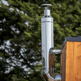 HUUM Thru - Wall Chimney Kit - Heracles Wellness