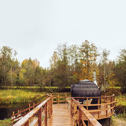 Iglucraft Single Iglusauna Wood Fired - Heracles Wellness