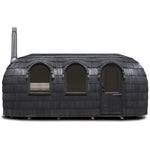 Iglucraft Triple Iglusauna Wood Fired - Heracles Wellness