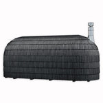 Iglucraft Triple Iglusauna Wood Fired - Heracles Wellness
