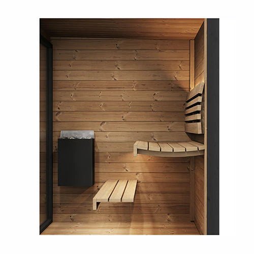SaunaLife GL4 Outdoor Sauna Kit - Heracles Wellness