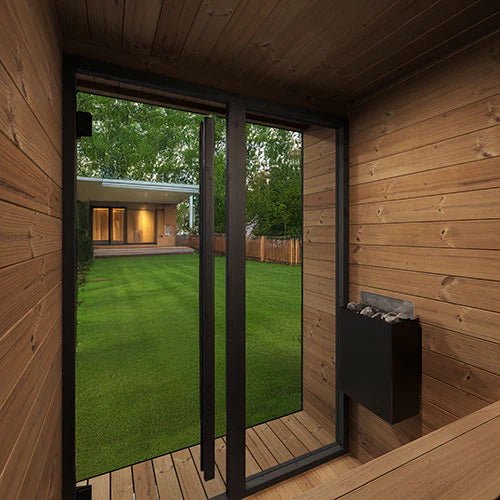 SaunaLife GL4 Outdoor Sauna Kit - Heracles Wellness