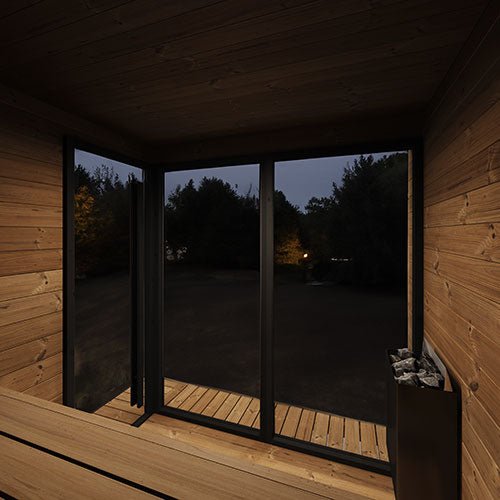 SaunaLife GL6 Outdoor Sauna Kit - Heracles Wellness