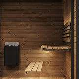 SaunaLife GL6 Outdoor Sauna Kit - Heracles Wellness