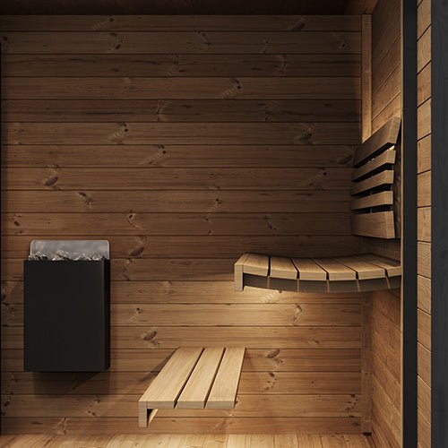 SaunaLife GL6 Outdoor Sauna Kit - Heracles Wellness