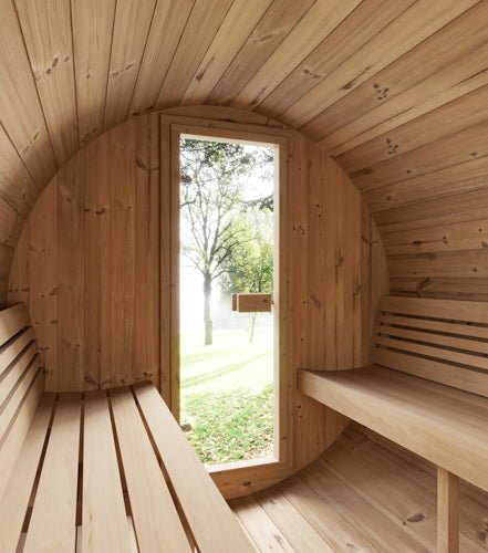SaunaLife Model E6 Sauna Barrel - Heracles Wellness