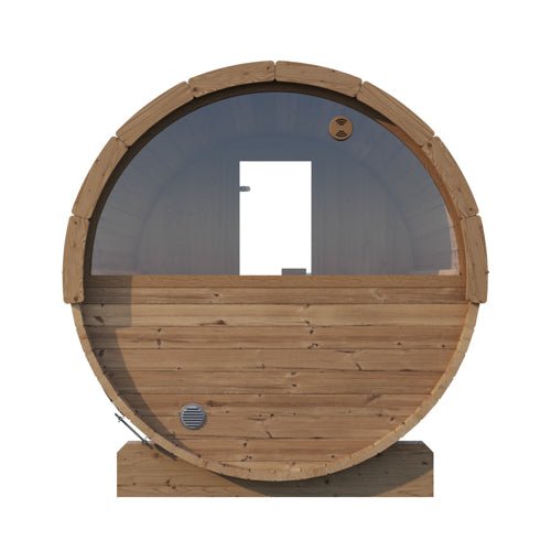 SaunaLife Model E6W Sauna Barrel - Window - Heracles Wellness