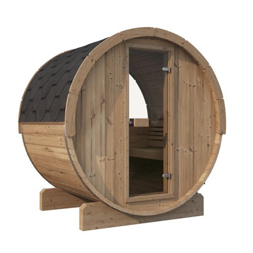 SaunaLife Model E6W Sauna Barrel - Window - Heracles Wellness