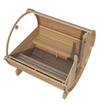 SaunaLife Model E8W Sauna Barrel - Window - Heracles Wellness