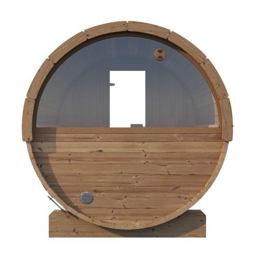 SaunaLife Model E8W Sauna Barrel - Window - Heracles Wellness