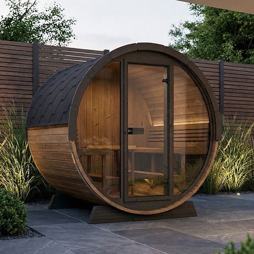 SaunaLife Model EE8G Sauna Barrel - Heracles Wellness