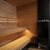 SaunaLife Model G6 Pre - Assembled Outdoor Home Sauna - Heracles Wellness
