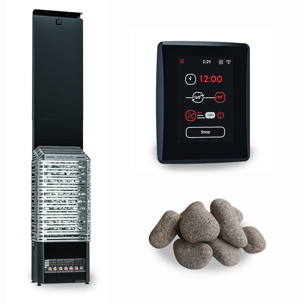 Saunum Air 7 Sauna Heater Package - Heracles Wellness