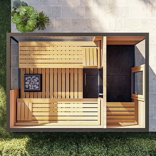 ThermaSol Ombra Sauna Cabin - Heracles Wellness