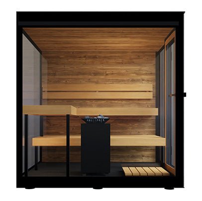 ThermaSol Vue Sauna Cabin - Heracles Wellness