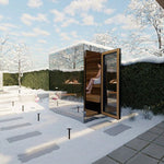 ThermaSol Vue Sauna Cabin - Heracles Wellness