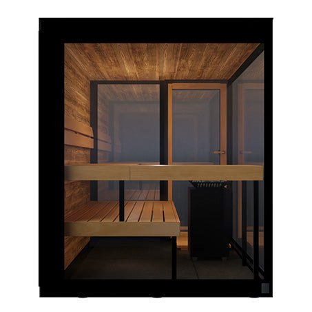 ThermaSol Vue Sauna Cabin - Heracles Wellness